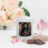 Fingers Paint With Sound White Glossy Mug - Beyond T-shirts